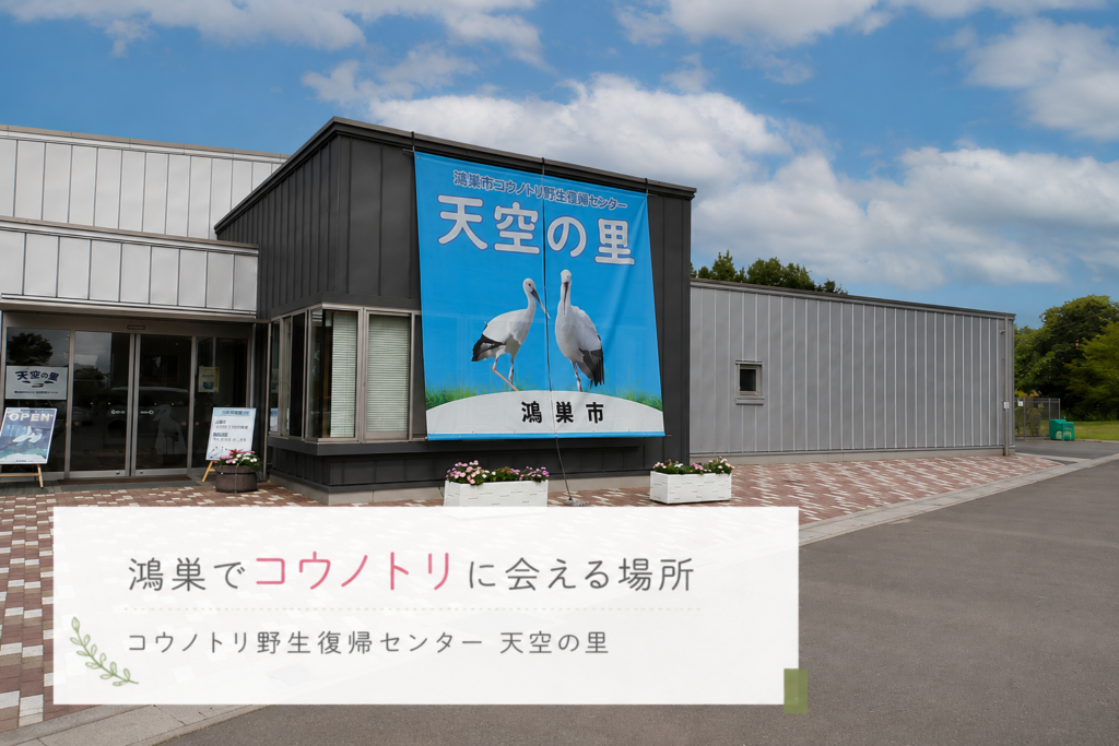 コウノトリ野生復帰センター天空の里